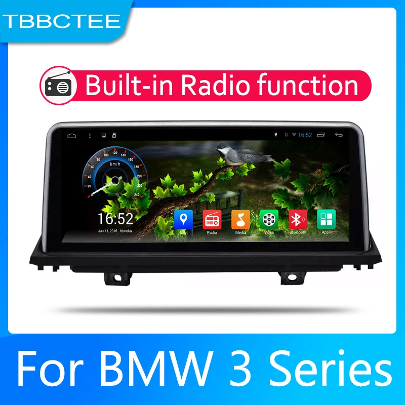 Автомобильная система Android 1080P IPS ЖК-экран для BMW 3 серии F30F31F34F35 2013-2016 NTB