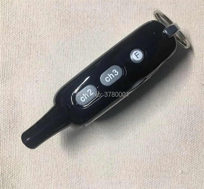 Двухстороннее ZX1060 ЖК-дисплей пульт дистанционного управления брелок для ключей