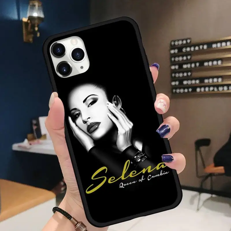 

Sexy singer selena quintanilla star Phone Case for iPhone 11 12 pro XS MAX 8 7 6 6S Plus X 5S SE 2020 XR Soft silicone
