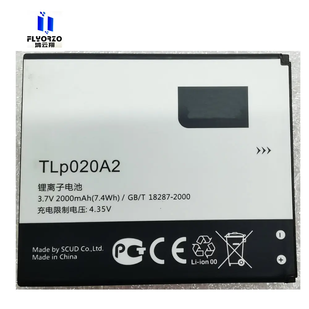 

Фирменная Новинка высокого качества 2000 мА/ч, TLP020A2 Батарея для TCL Alcatel One Touch Pop A845L S3 OT5050 5050X J738M J736L мобильный телефон