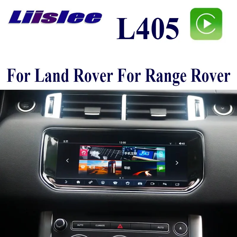 LiisLee Автомобильный мультимедийный GPS аудио Радио стерео для Land Rover Range Vogue L405 2012 ~ 2019