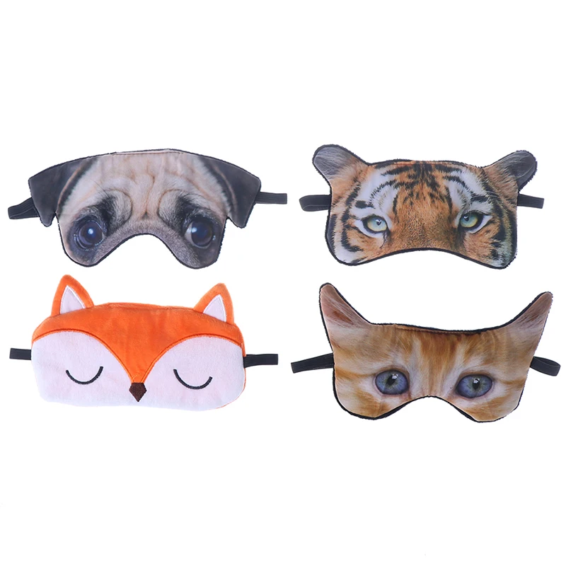 Чехол для глаз хлопковая 3D стереомаска сна с изображением животных маска |