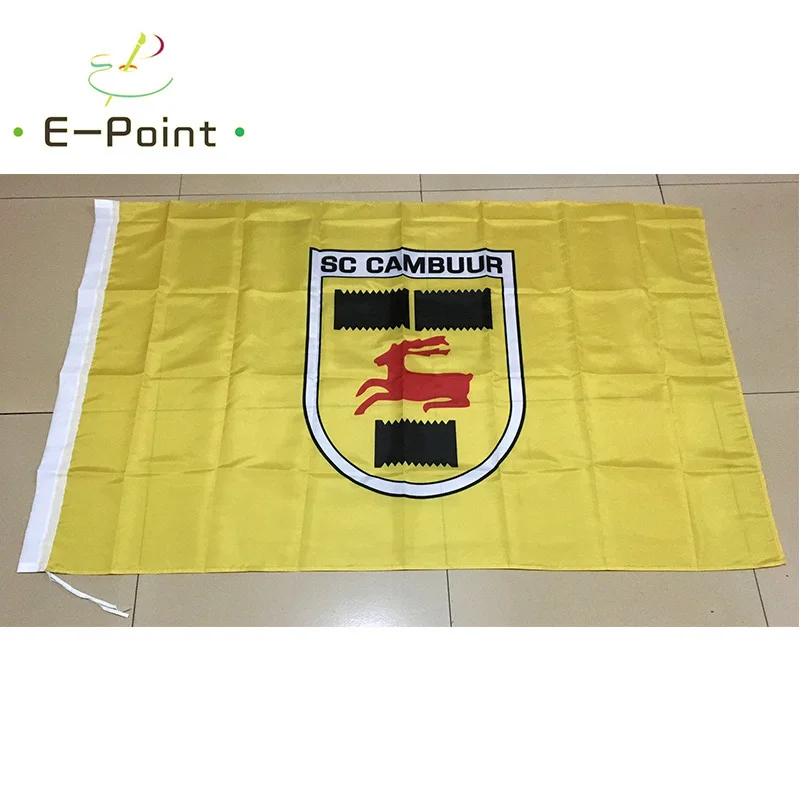Голландский Cambuur Leeuwarden 3 фута* 5 футов(96*144 см) размер рождественские украшения для домашнего флага баннер Тип B подарки