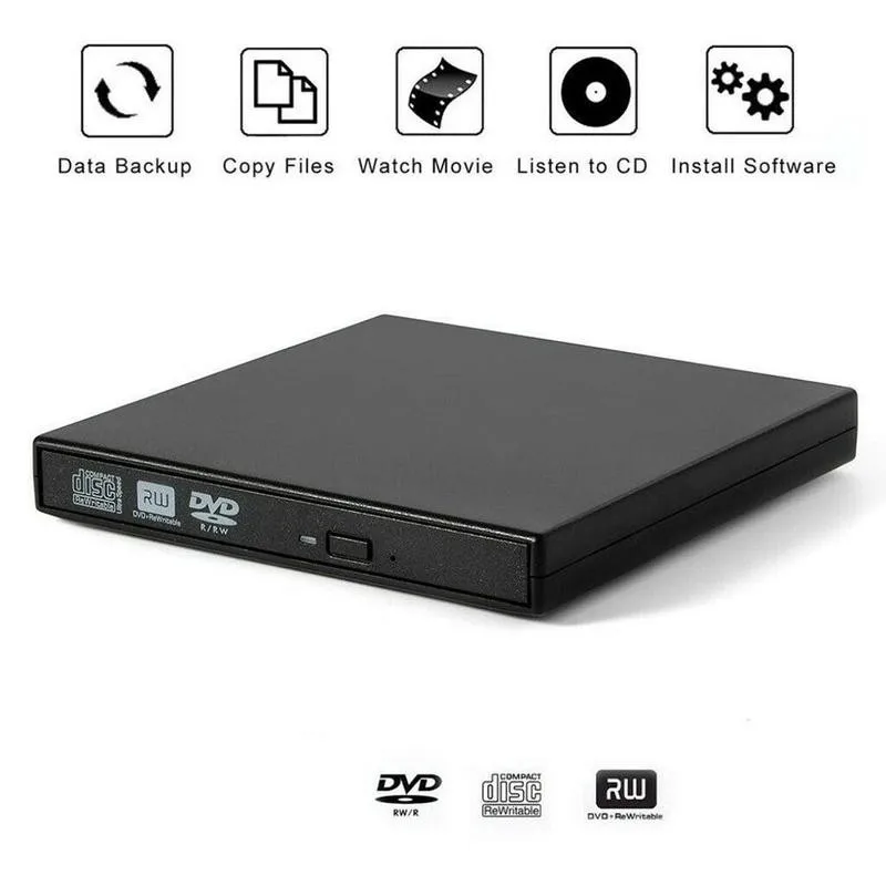 Внешний корпус для дисков USB 2 0 CD-ROM x 17 мм 1 шт. | Компьютеры и офис
