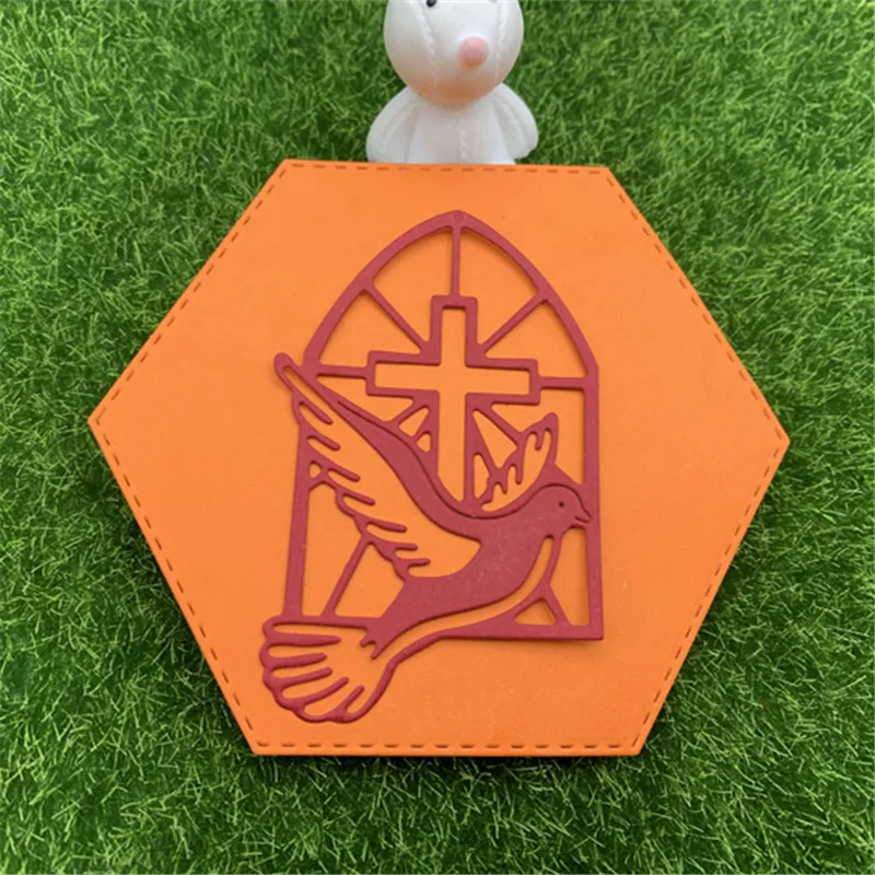 Голубь крест резки металла пресс форм Пресс формы используется для DIY Украшение