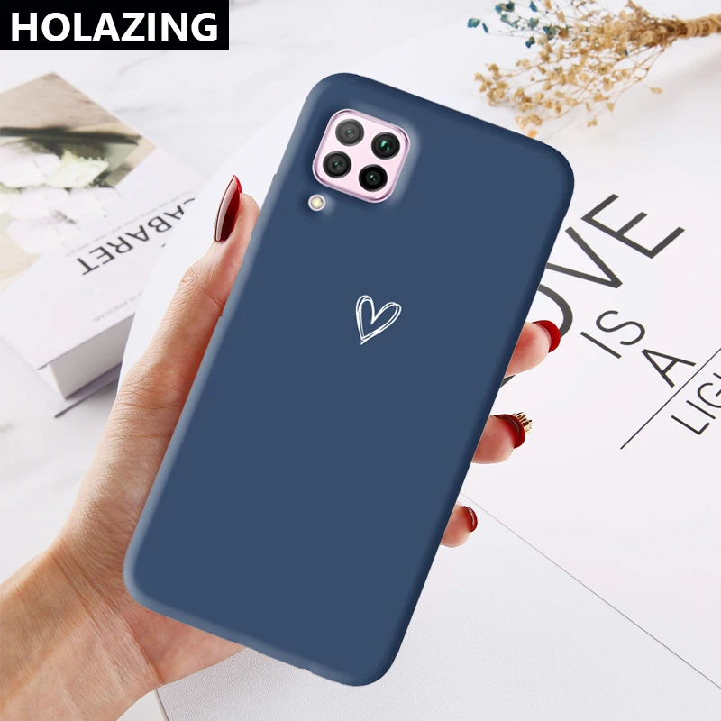 Силиконовый чехол с сердечками для Huawei Nova 7i 6 7 SE 5T 5 5i Pro 4 4E 3E 3i 3 Colorul милый