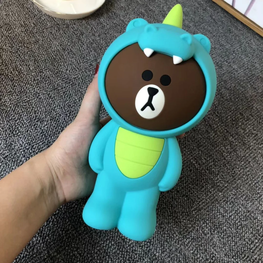 Силиконовые Большие пеналы Kawaii многофункциональная косметичка канцелярские