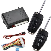 Sistema de alarma Universal para coche, cerradura de puerta Central con Control remoto, Kit de sistema de entrada inalámbrica, alarma automática para coche
