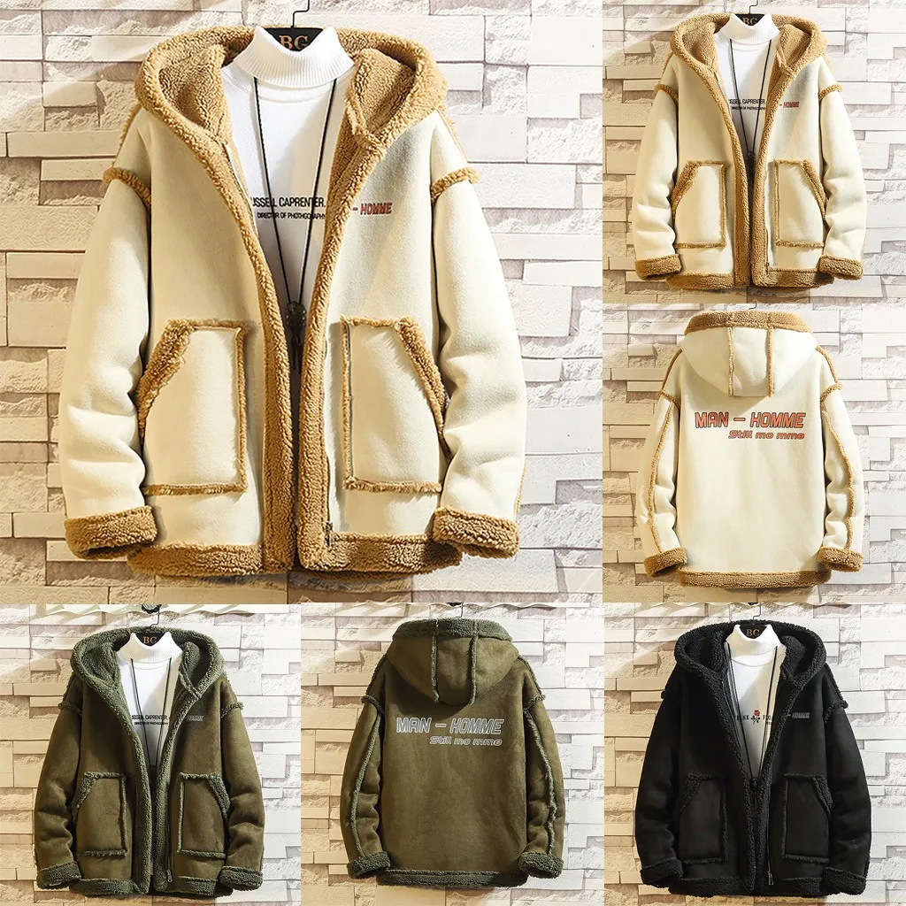 SAGACE зимняя теплая куртка Мужская Утепленная парка брендовая с хлопковой