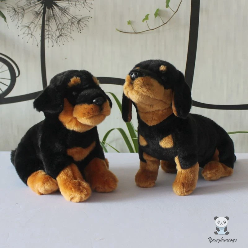 

Rare Rottweiler Dolls Soft Stuffed Animal Model Toys Hiloday Gifts Boys And Girls Real Life Plush Dogs Lovely Present Shop