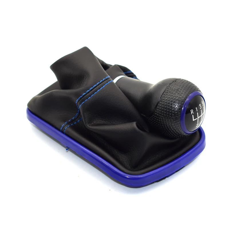 12 мм 5-скоростная синяя ручка переключения передач рычаг для Volkswagen VW 1999-2004 Golf 4 IV MK4