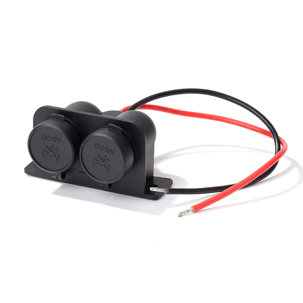 

Водонепроницаемый двойной разъем для прикуривателя, 12 В