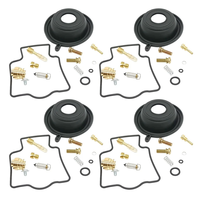 

Motorcycle Carburetor Repair Kit Carburetor Piston Float Gasket Kit for Kawasaki ZX750 Ninja ZX7 1989