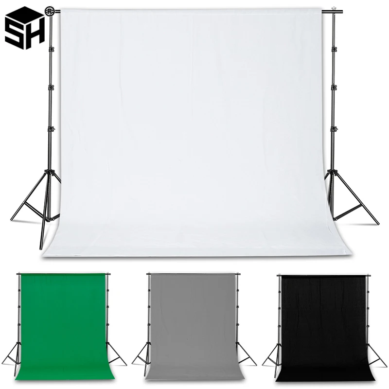 3MX6M 2MX3M фоны для фотосъемки из полиэстера и хлопка фон фотостудии зеленый экран