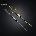 Браслет из нержавеющей стали с гравировкой имени для детей