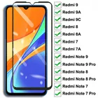 Закаленное стекло 9D для Xiaomi Redmi 9 9A 9C 8 8A 7 7A, Защитное стекло для экрана Redmi 10X Note 8 8T 7 9S 9 Pro Max, защитное стекло