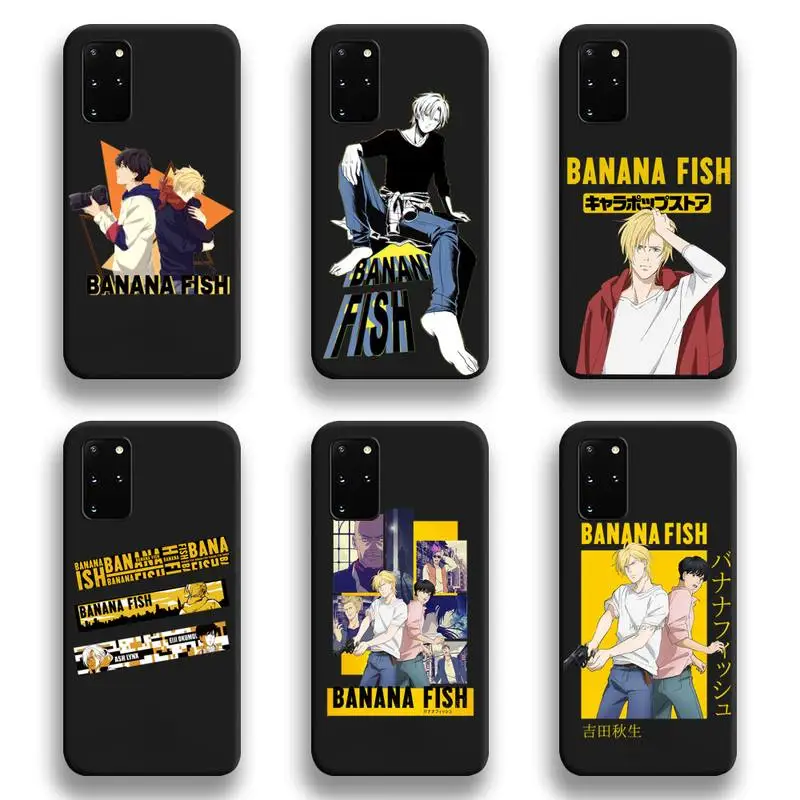 

Japan Anime Banana Fish Ash Lynx Phone Case For Samsung Galaxy S21 Plus Ultra S20 FE M11 S8 S9 plus S10 5G lite 2020