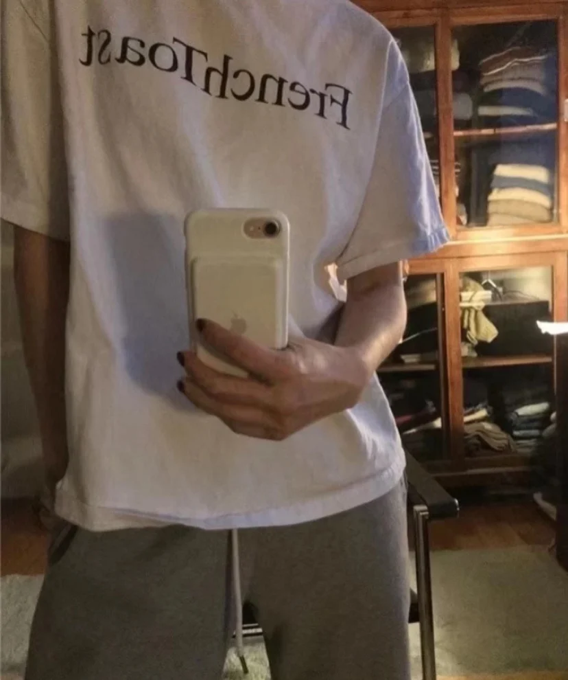 

Korejpaa Women T-Shirt 2021 Summer Korean Chic Girls Simple Versatile Round Neck Loose Casual Printed Letters Short-Sleeved Top