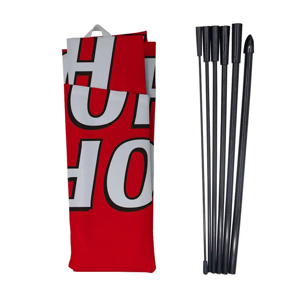 Открытый домик напольный флаг набор для рекламы компаний перьевой дома продажа