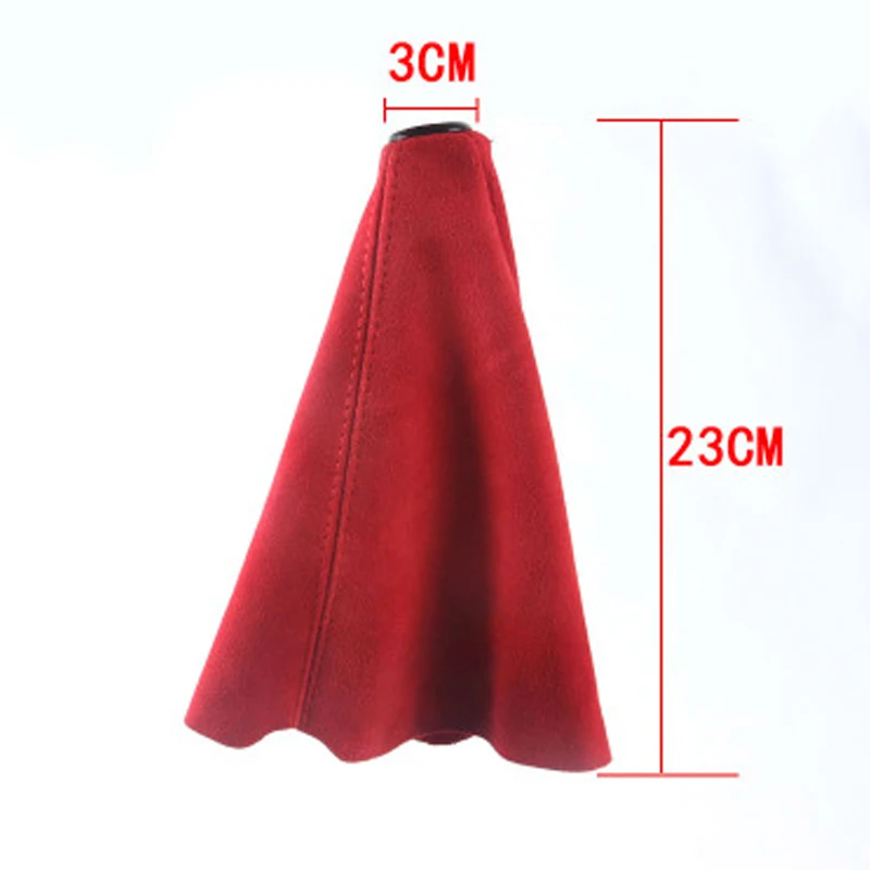 Универсальный замшевый кожаный переключатель передач ручной гоночный