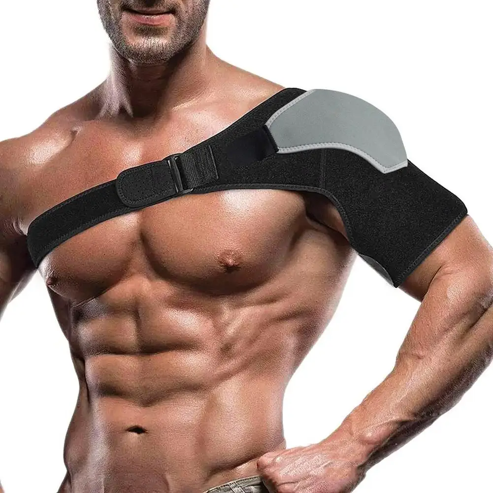 

Shoulder Brace Shoulder Support Compression Sleeve Stability Brace And Shoulder Immobilizer With Adjustable Strap For Men And