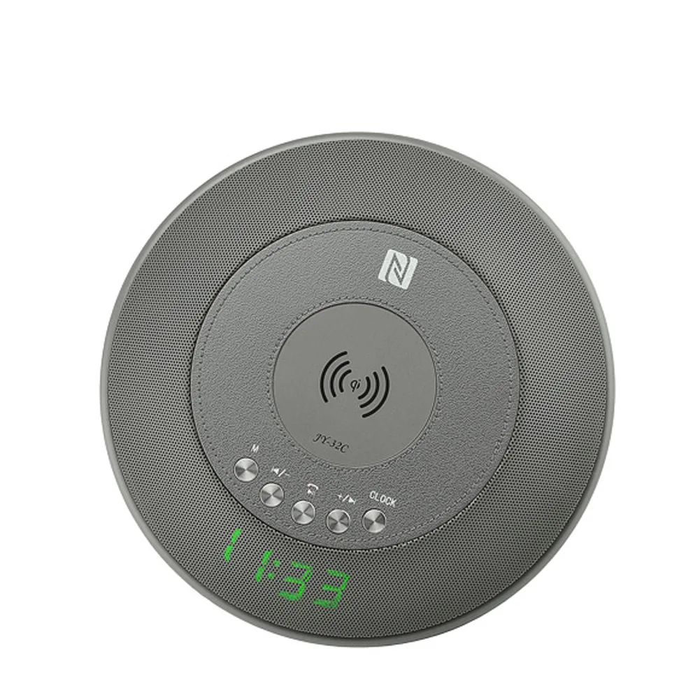Новый беспроводной Bluetooth динамик QI Беспроводное зарядное устройство с fm-радио NFC