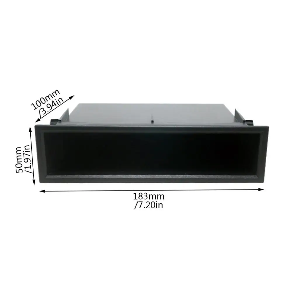 

Trace Single Universal Din CD Player/Pocket Storage Box Universal Car Stereo