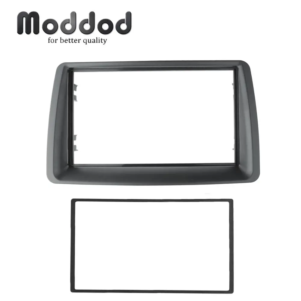 Двойной Din фасции для FIAT Panda 2003-2012 радио CD DVD стерео панель приборная панель Установка отделка наборы рамка пластина рамка