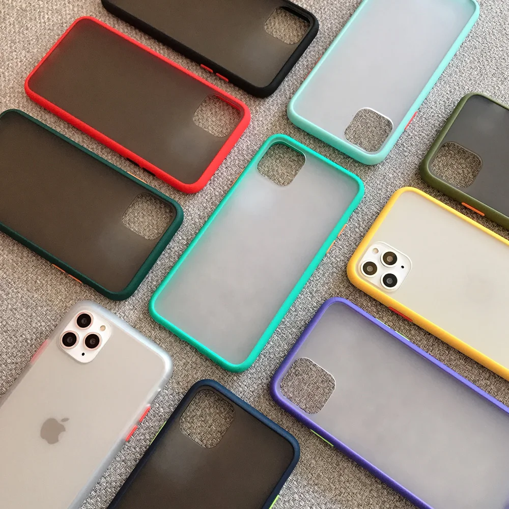 Матовый чехол-бампер для Samsung Galaxy S20 Ultra s10e s10 s9 s8 s20 Plus Note 10 8 9 | Мобильные телефоны и