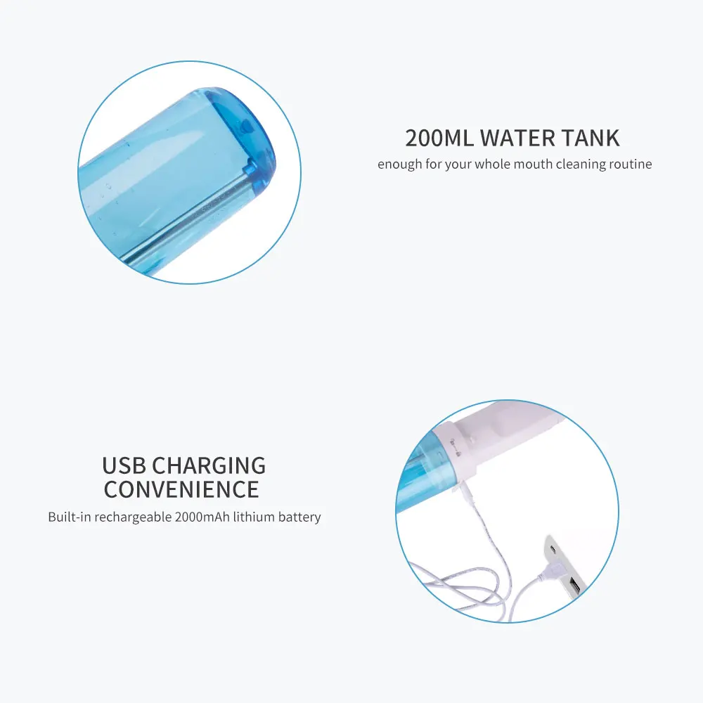 Ирригатор для полости рта аппарат очистки зубов личная гигиена отбеливание спа