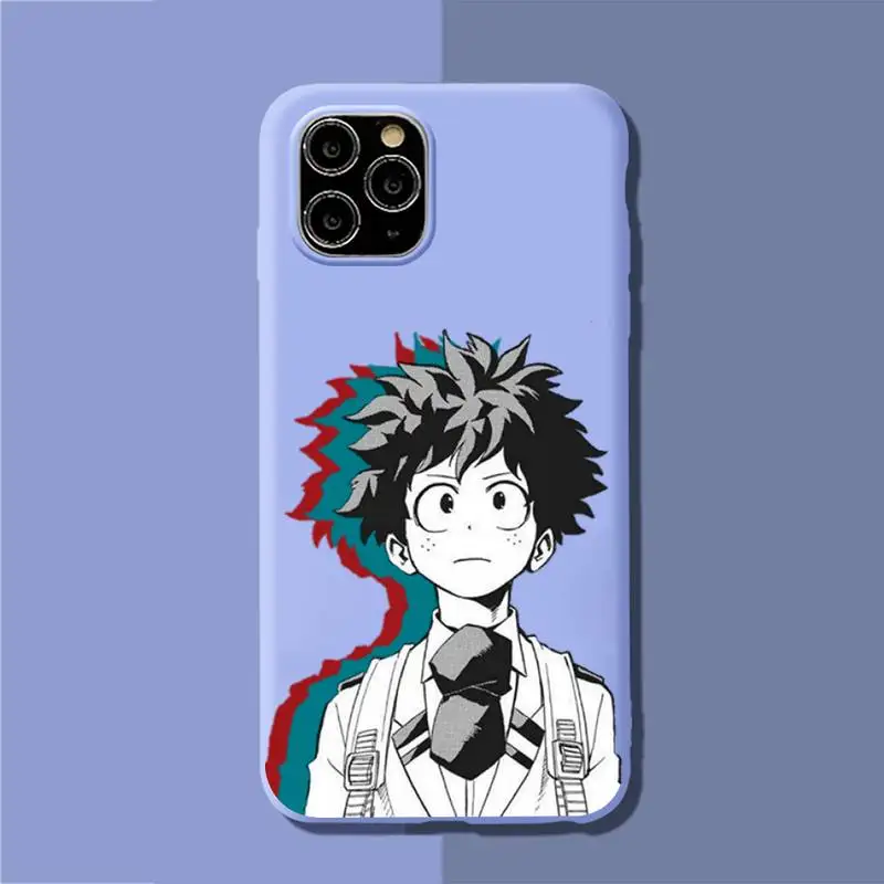 

Anime My Hero Academia Phone Case for iphone 11 12 mini pro max 7 8 plus 6 6s x xs max xr coque