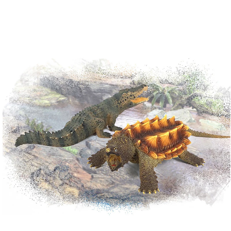 Simulation Realistic Crocodile Toy Rubber Safari Garden Props Joke Prank Gift Novelty&ampGag Playing Jokes Toys Hobby Collection | Игрушки и