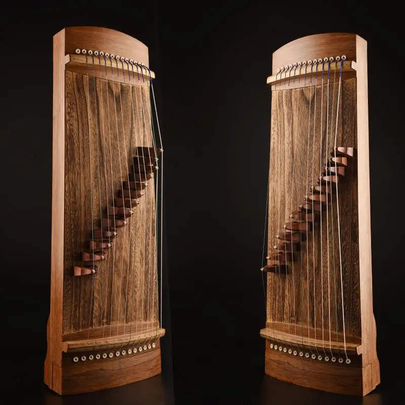 Китайский Guzheng Профессиональный 70 см маленький guzheng 14 струн миниатюрный