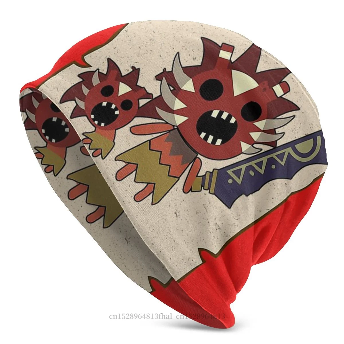 

Bonnet Hats Monster Hunter Men Women's Knit Hat Gajalaka Help Quest Winter Warm Cap Hip Hop Skullies Beanies Caps