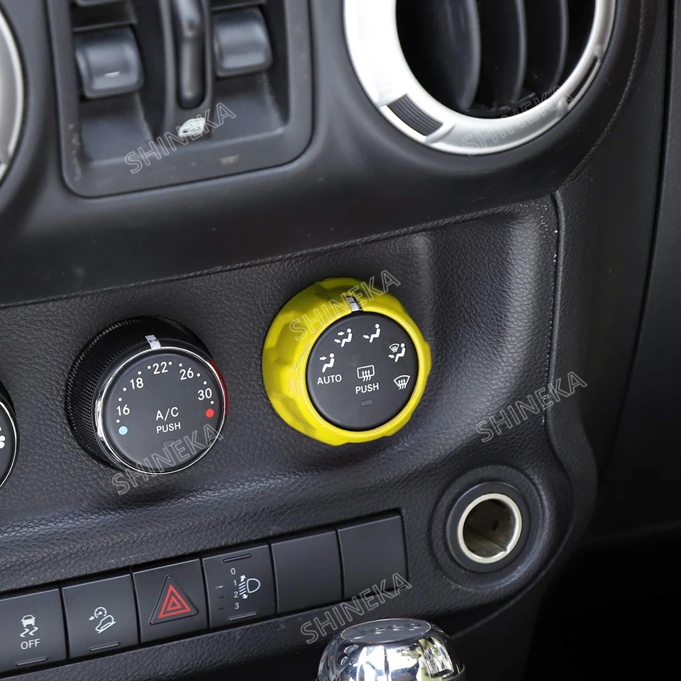 Внутреннее литье Кондиционера Переключатель CD кнопка ручка для Jeep Wrangler JK JKU 2011- компас 2010- Патриот 2011