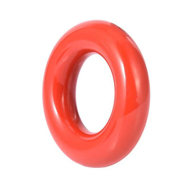 

Metal Round Weight Power Swing Ring for Golf Clubs Warm up Golf Training Aid Black & Red Golfing Weighted Practice Tool