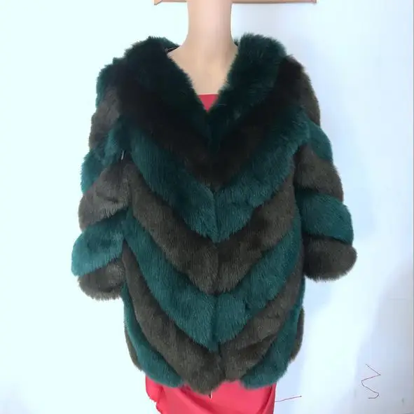 Женское леопардовое пальто из искусственного меха 2022 Retor лисьего в стиле пэчворк