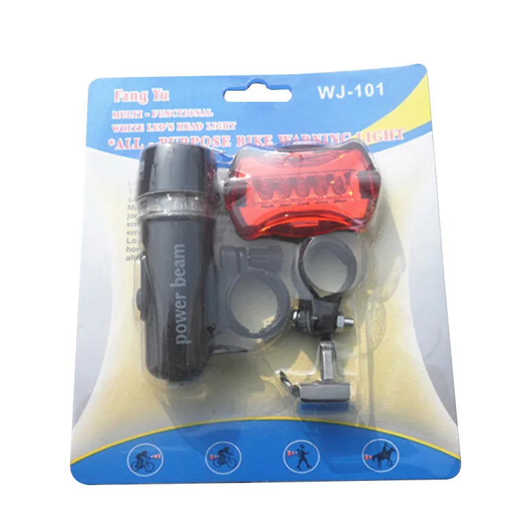 

Bicycle headlight and taillight set Mountain bike headlight and taillight combination set