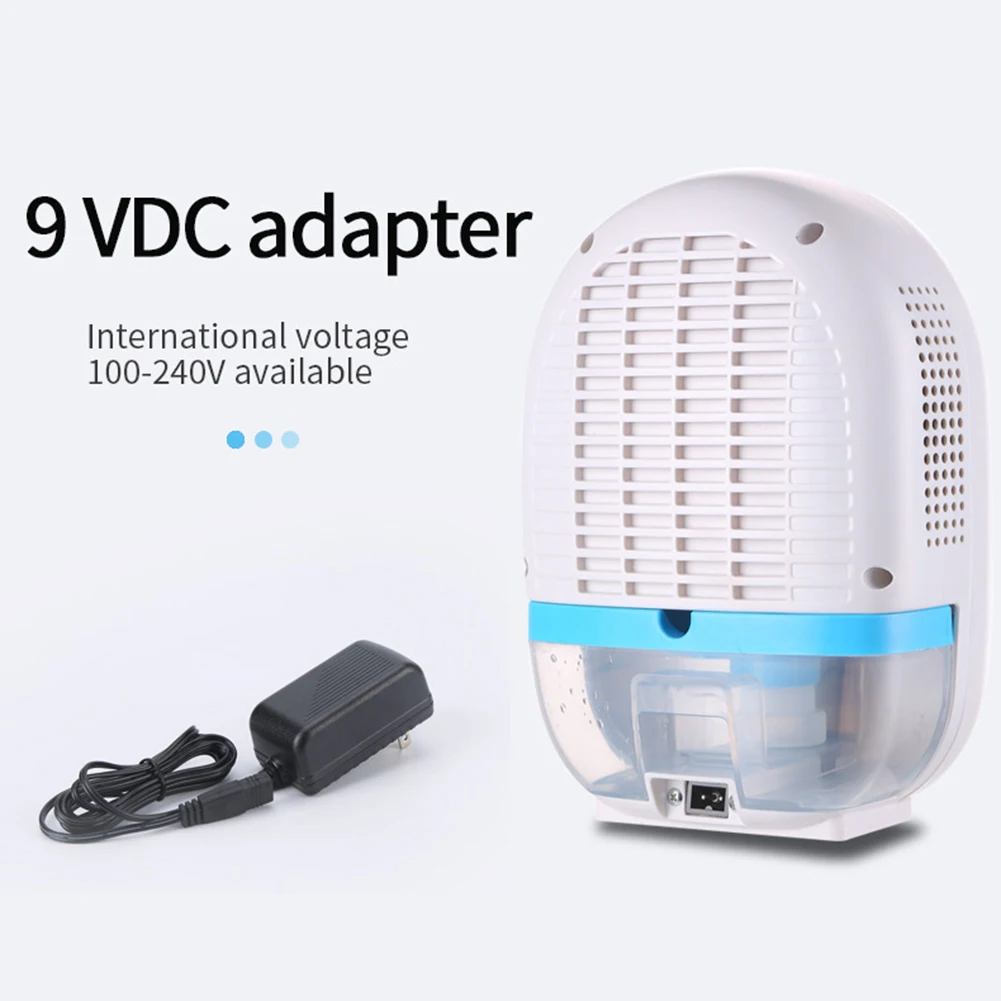 Air Dehumidifier Dryer Semiconductor Mini Portable Moisture Absorber Home Bathroom Low Noise Cabinet Dehumidifiers 500ML | Дом и сад