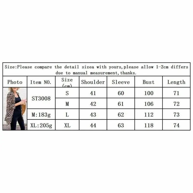 

NEW Women Fashion OL Long Sleeve Slim Fit Casual Blazer Suit Leopard Printed Coat Outwear Work Office Lady Jacket Autumn 2019