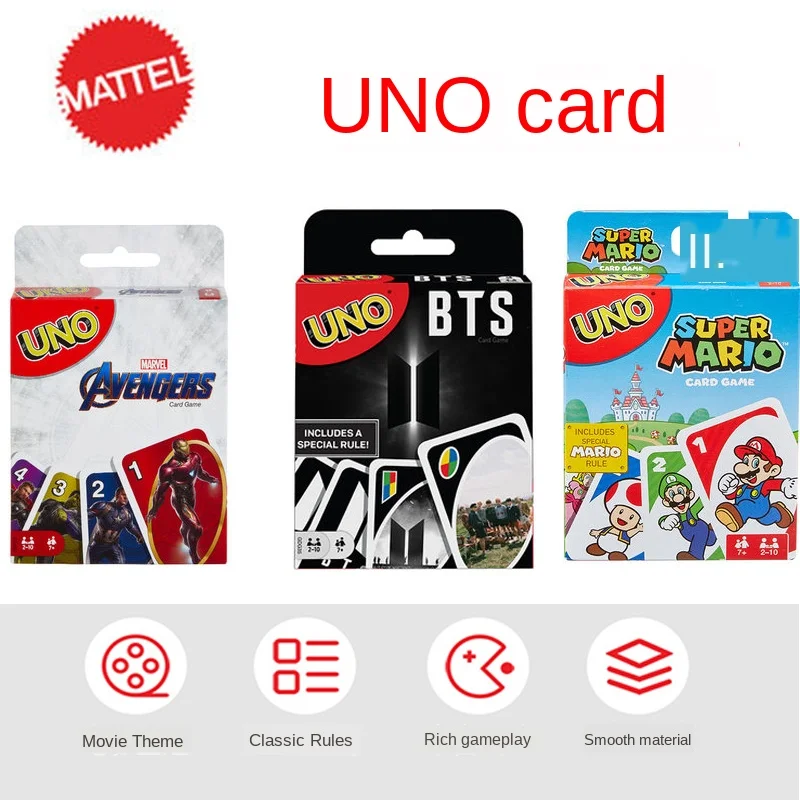MATTEL UNO головоломки игры Семья забавные развлечение настольная игра Fun покер