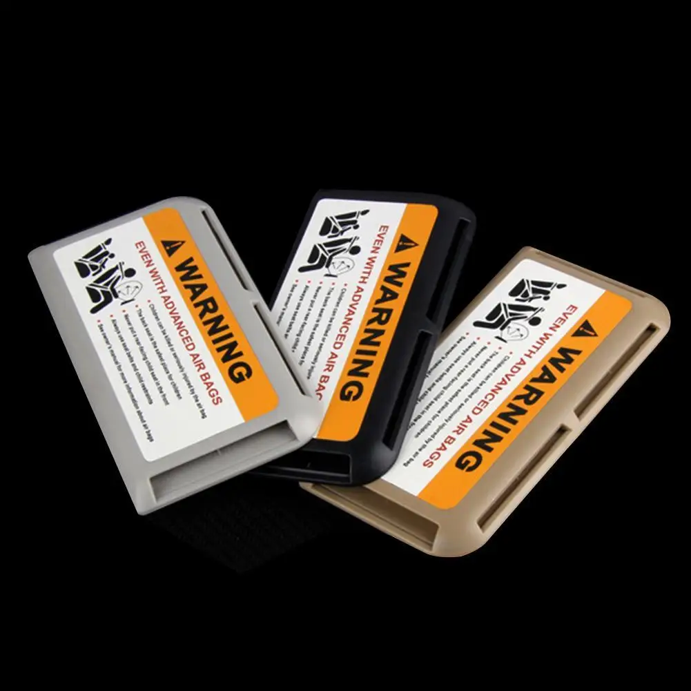 

Car Sun Visor Temporary Parking Card Holder Case Pocket Organizer Pouch Bag Stop Moving Display Plate Interior Accessories