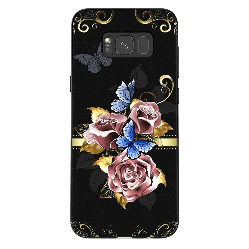 Силиконовый Мобильный чехол для телефона samsung A70 A60 A50 A40 A20 A30 A10 A9 A8 A7 A6 A5 плюс Чехол