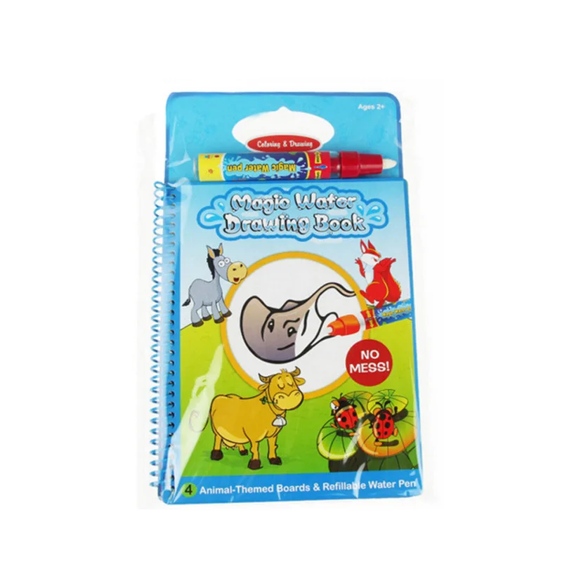 

Magic Magic Children's Picture Books Baby Graffiti Painting Reusable Clear Water Drawing Board