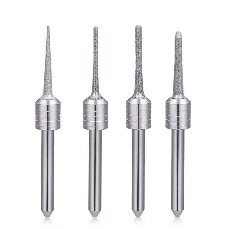 Amann Diamond Coating Lithium Disilicate Cutters Milling Burs for Mikro IC 2 Pcs