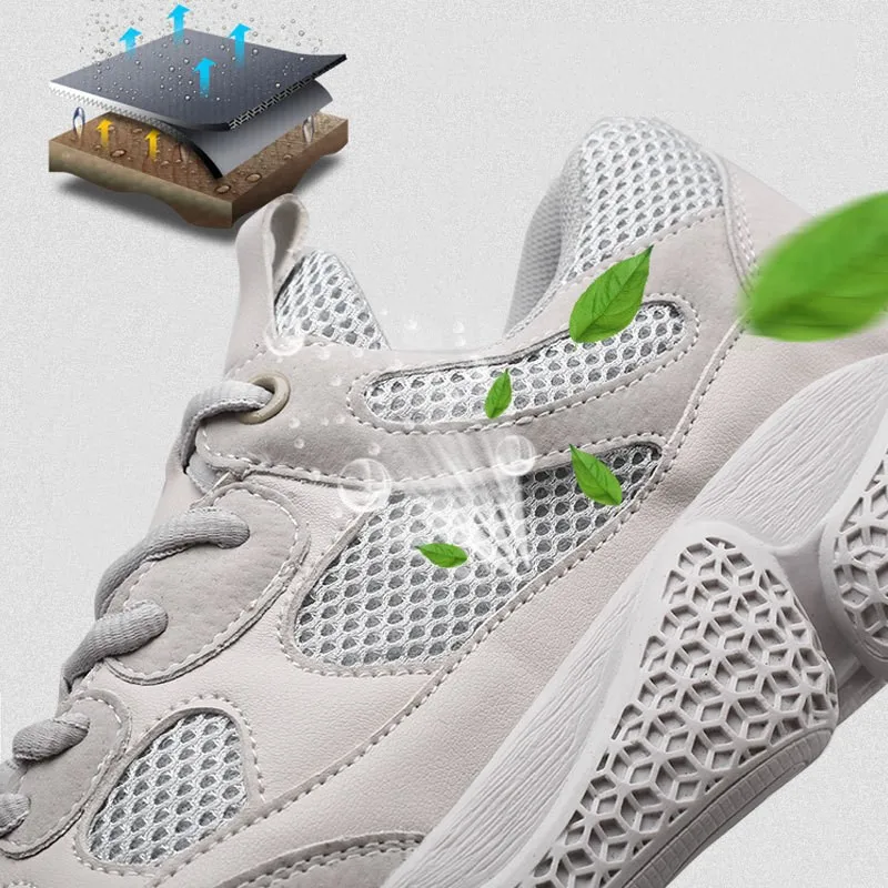 Кроссовки мужские из натуральной кожи цвет в ассортименте | Обувь