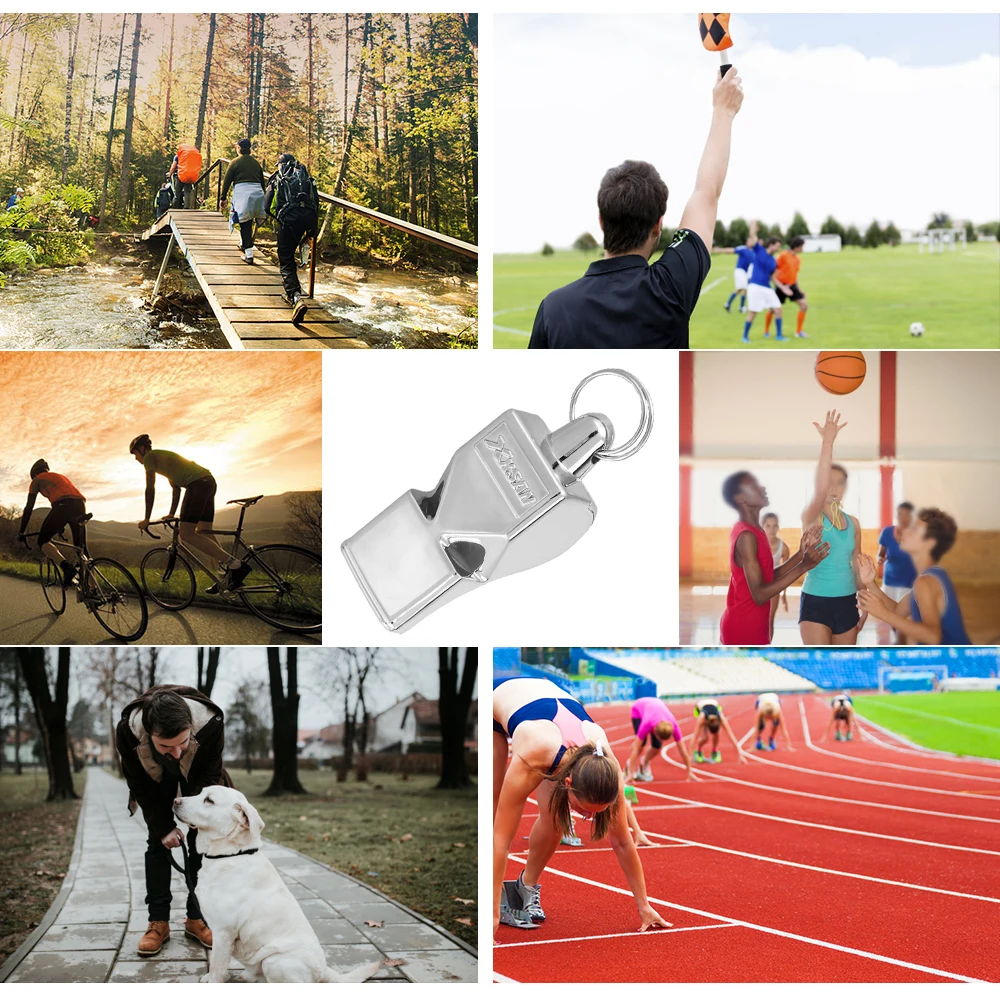 3 шт. свистки рефери спортивные металлические командная работа для школы