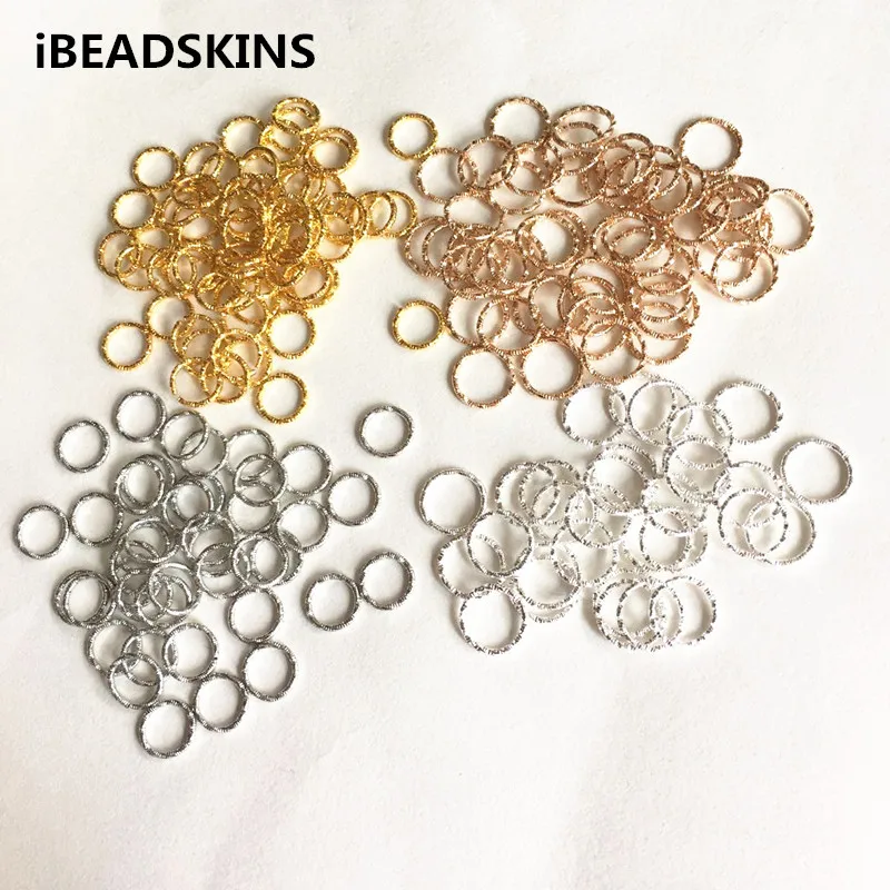 Соединительное кольцо из цинкового сплава 8 мм 10 12 20 для ювелирных аксессуаров