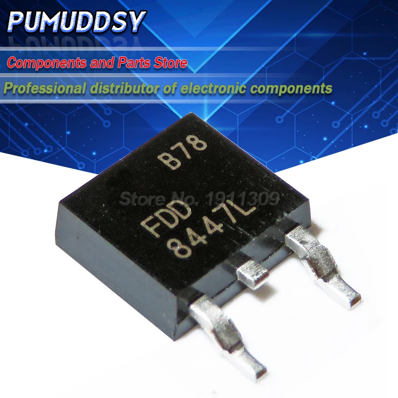 10 шт. новинка ЖК плата FDD8447L TO 252 8447L стандартная схема MOSFET IC|Транзисторы| |
