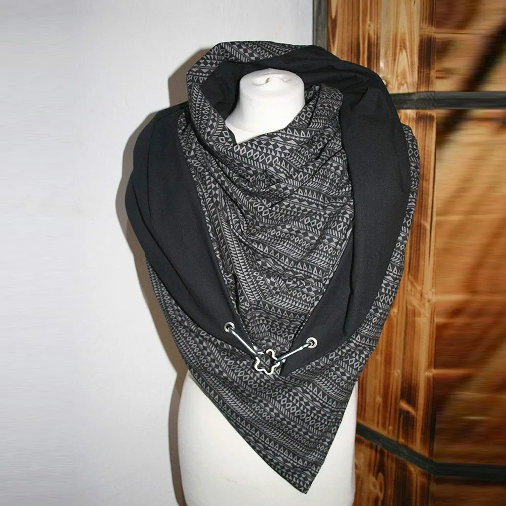 

Women Solid Scarf Fashion Retro Female Multi-purpose Shawl Scarf High Quality Fashion Winter Women Scarf Bufanda Mujer Gift